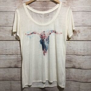 Arizona Jeans Desert Skull T Shirt Medium
